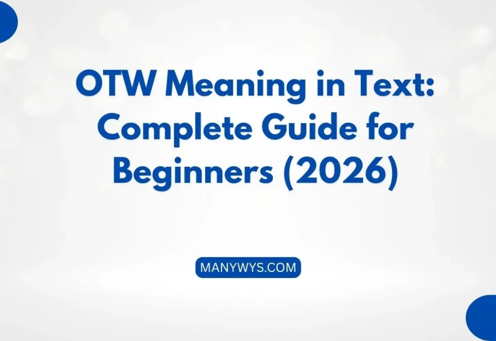 OTW Meaning in Text