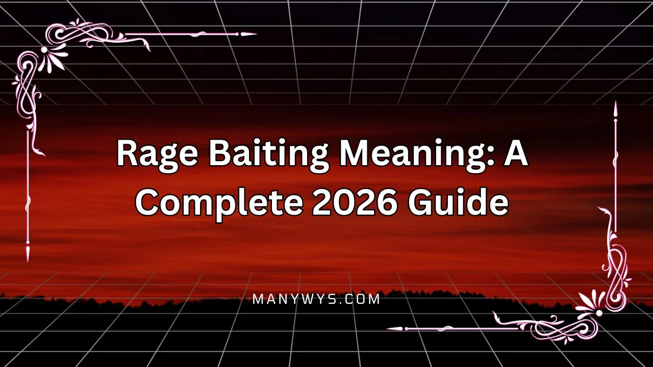 Rage Baiting Meaning