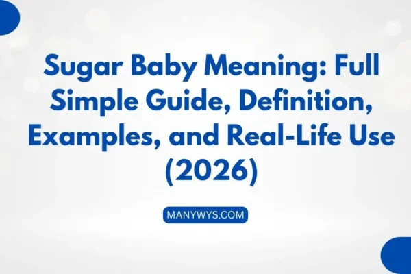 Sugar Baby Meaning