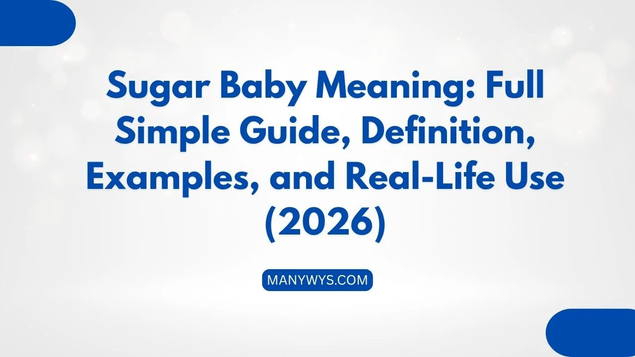 Sugar Baby Meaning