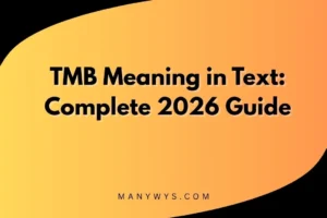 TMB Meaning in Text