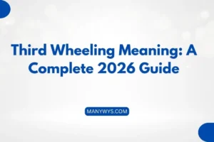 Third Wheeling Meaning