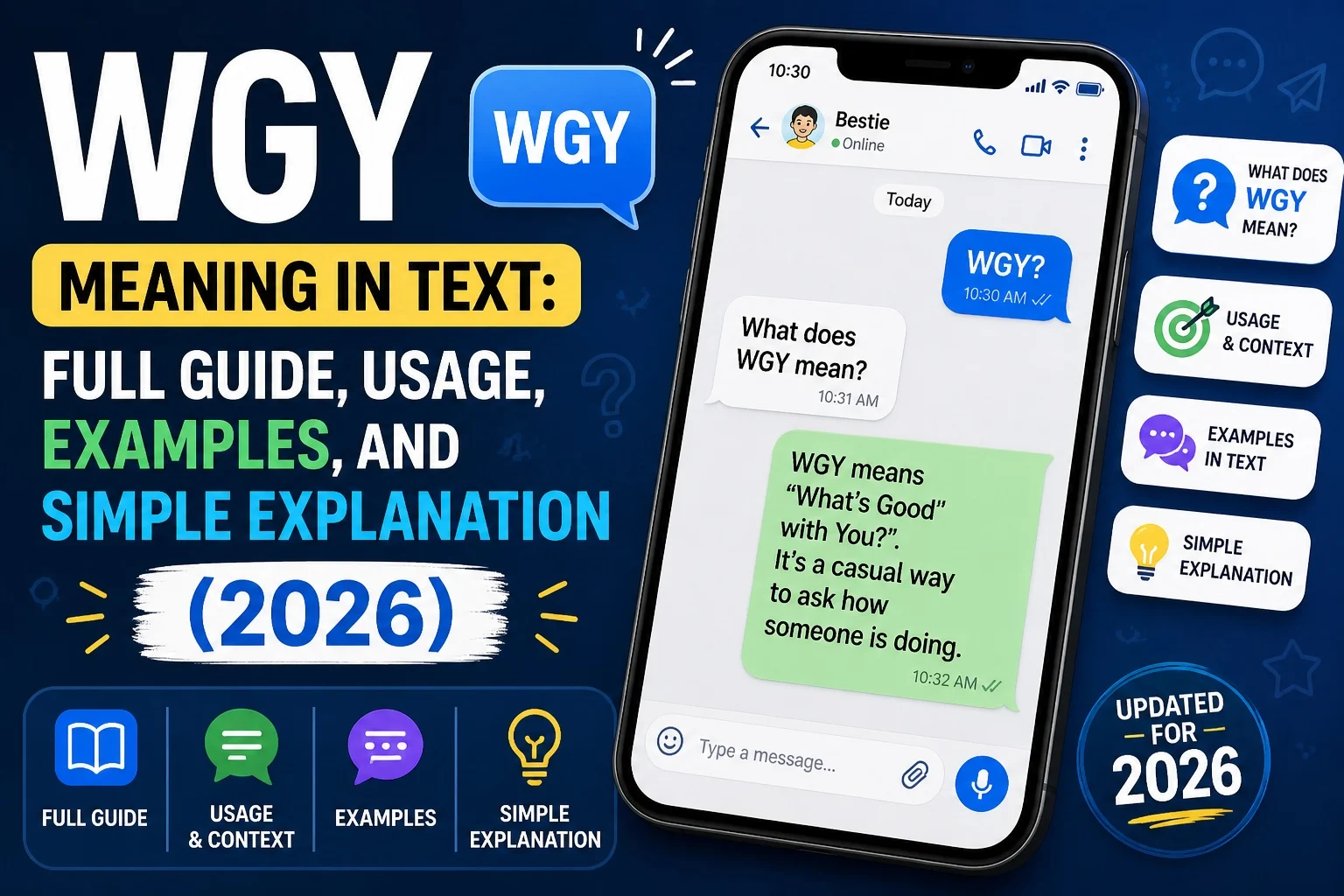 WGY Meaning in Text