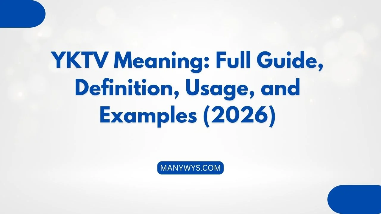 YKTV Meaning