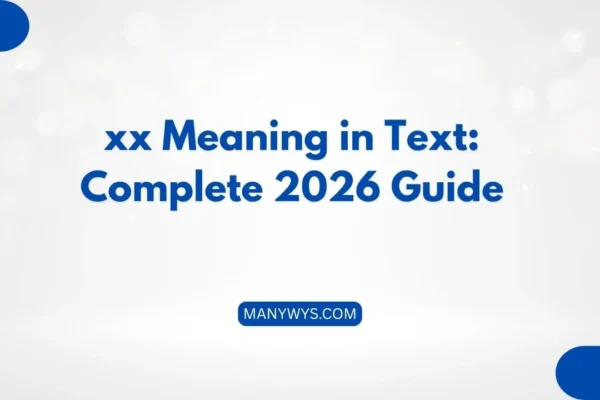 xx Meaning in Text