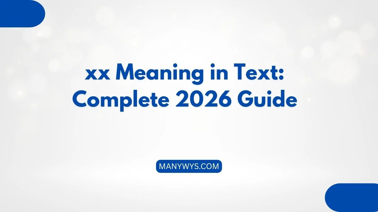 xx Meaning in Text
