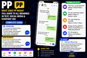 What Does PP Mean