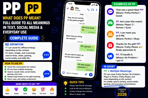 What Does PP Mean