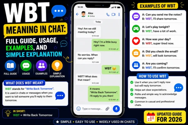 WBT Meaning in Chat