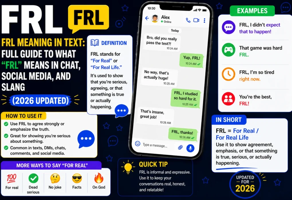 FRL Meaning in Text