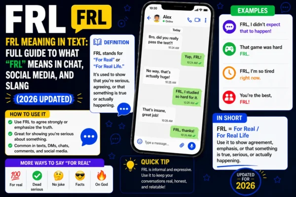 FRL Meaning in Text