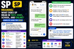 SP Meaning