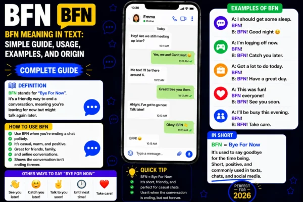 BFN Meaning in Text