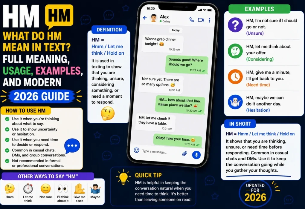 HM Mean in Text