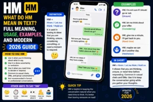 HM Mean in Text