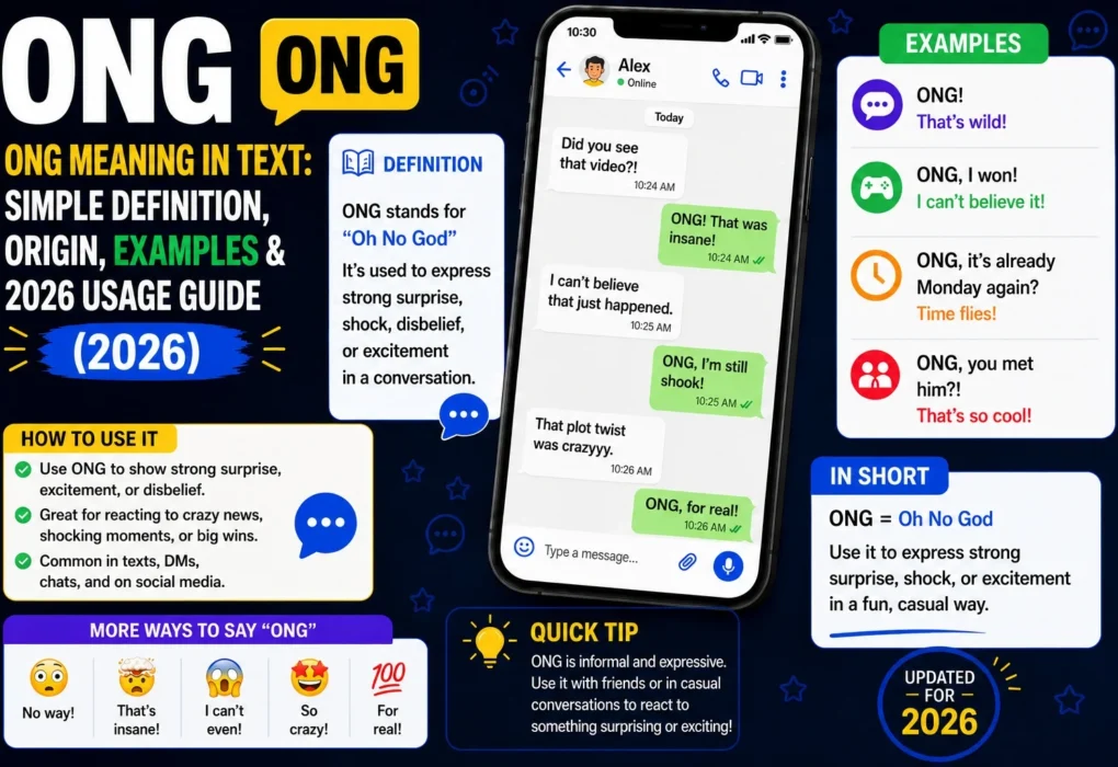 ONG Meaning in Text