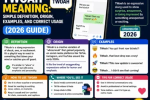 TWoah Meaning