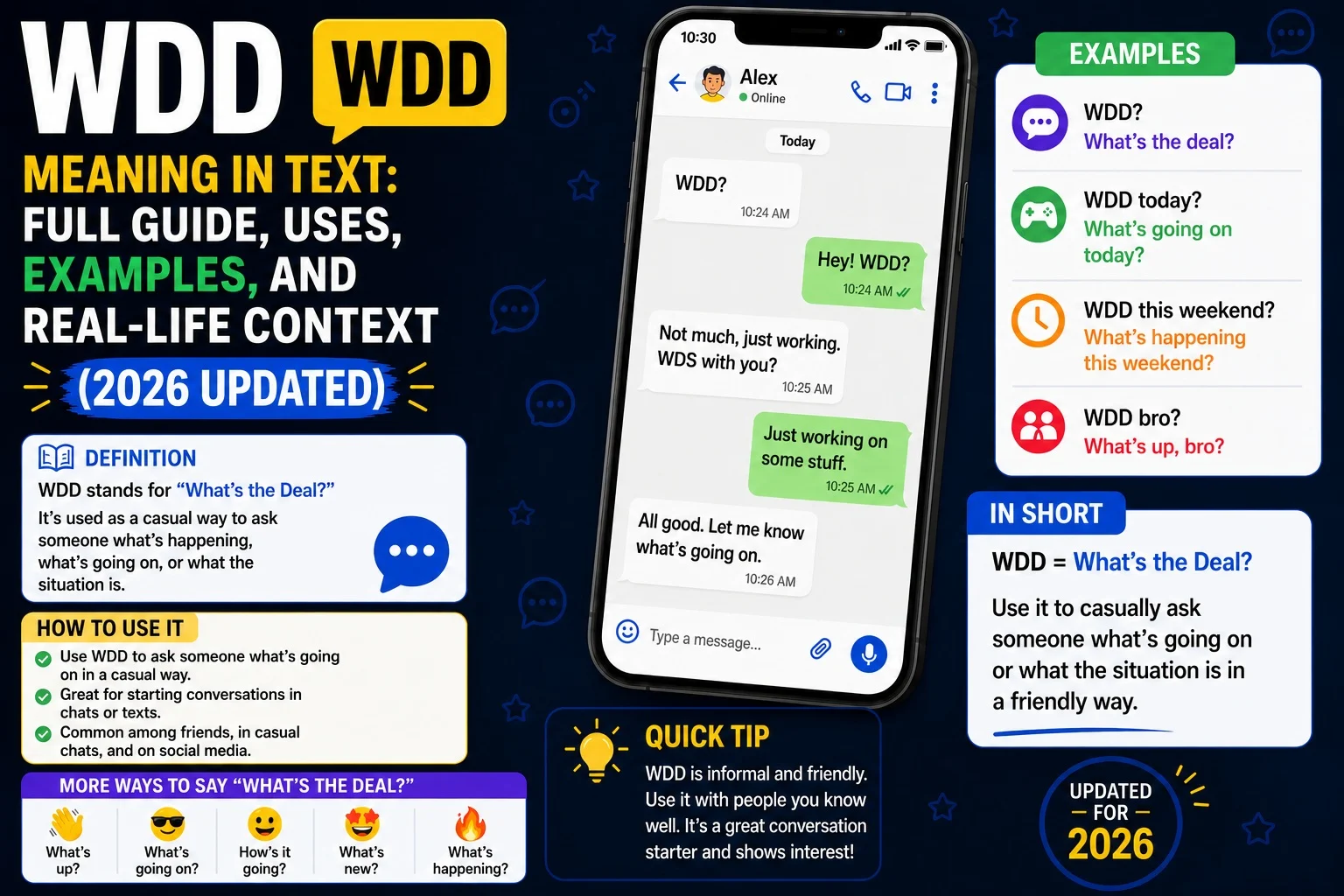 WDD Meaning