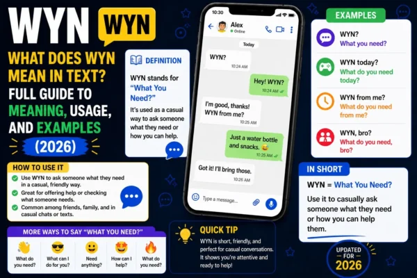 WYN Mean in Text