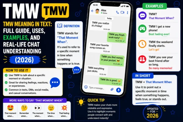 TMW Meaning in Text