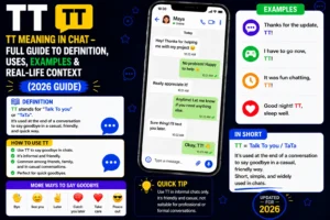 TT Meaning in Chat