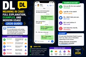 DL Meaning in Chat
