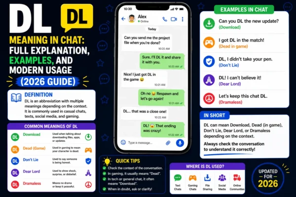 DL Meaning in Chat