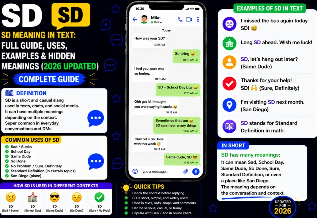 SD Meaning in Text