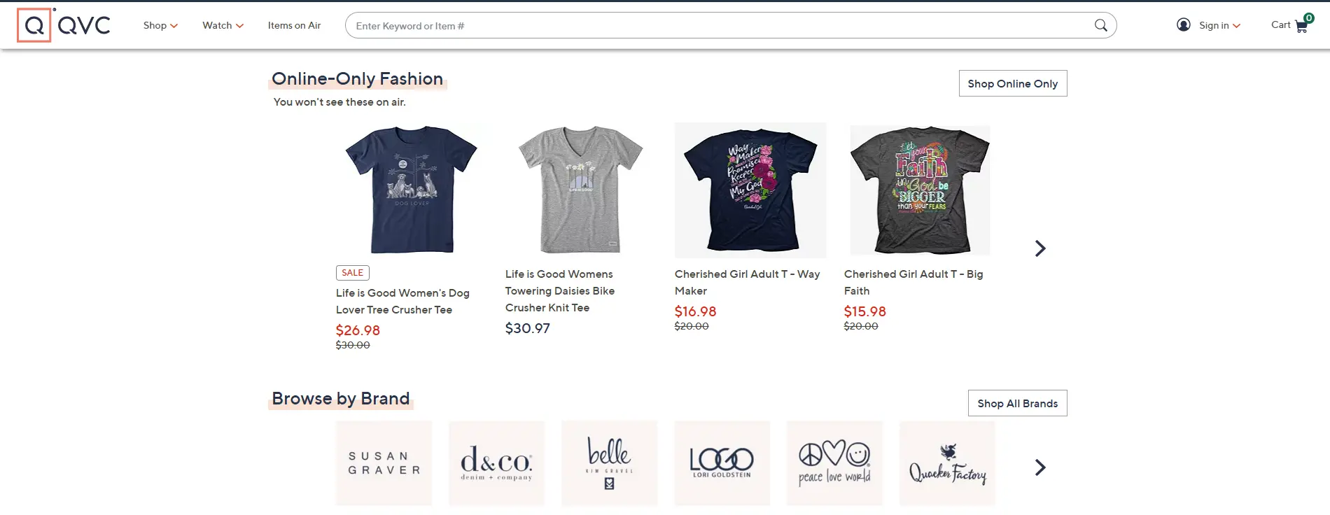 A Better Way to Shop Online Starts With QVC